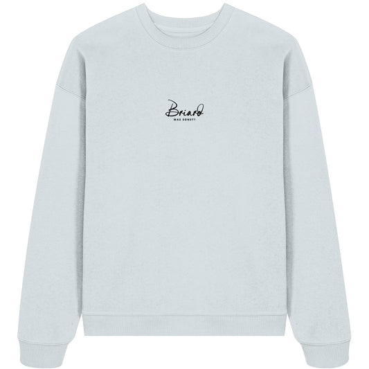 Was sonst? Briard - Organic Oversize Sweatshirt