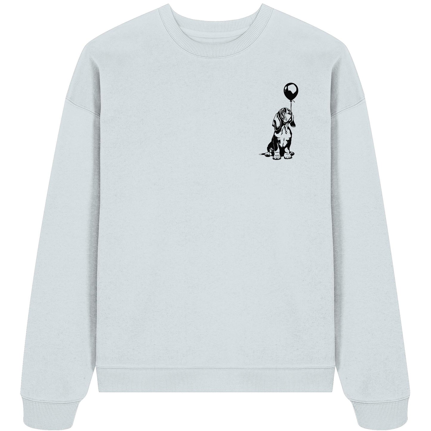 Ballon Basset Hound - Organic Oversize Sweatshirt