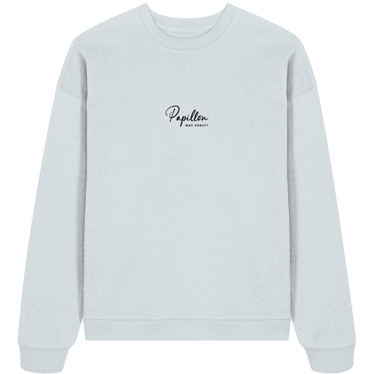 Was sonst? Papillon - Organic Oversize Sweatshirt