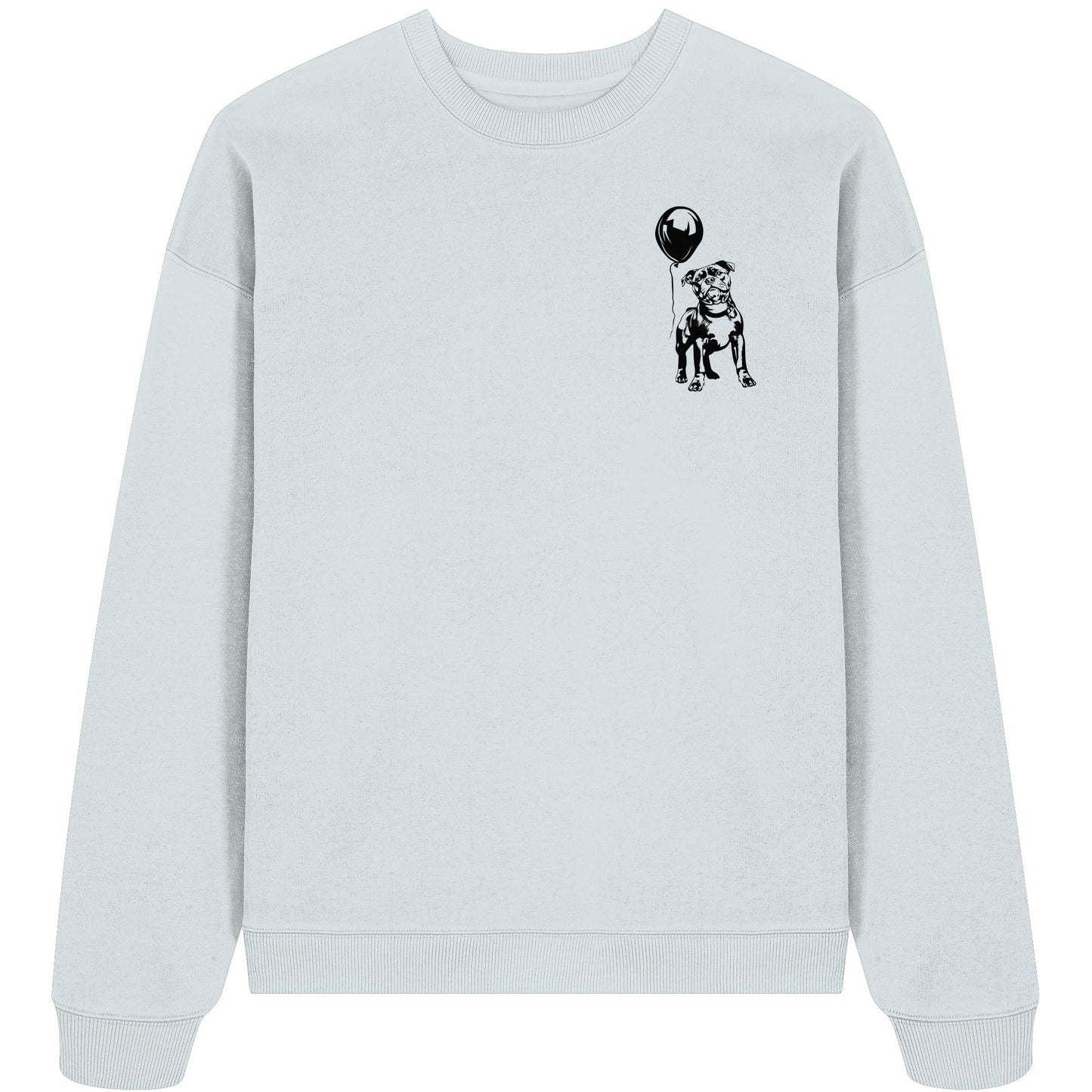 Ballon Staffordshire Bullterrier - Organic Oversize Sweatshirt