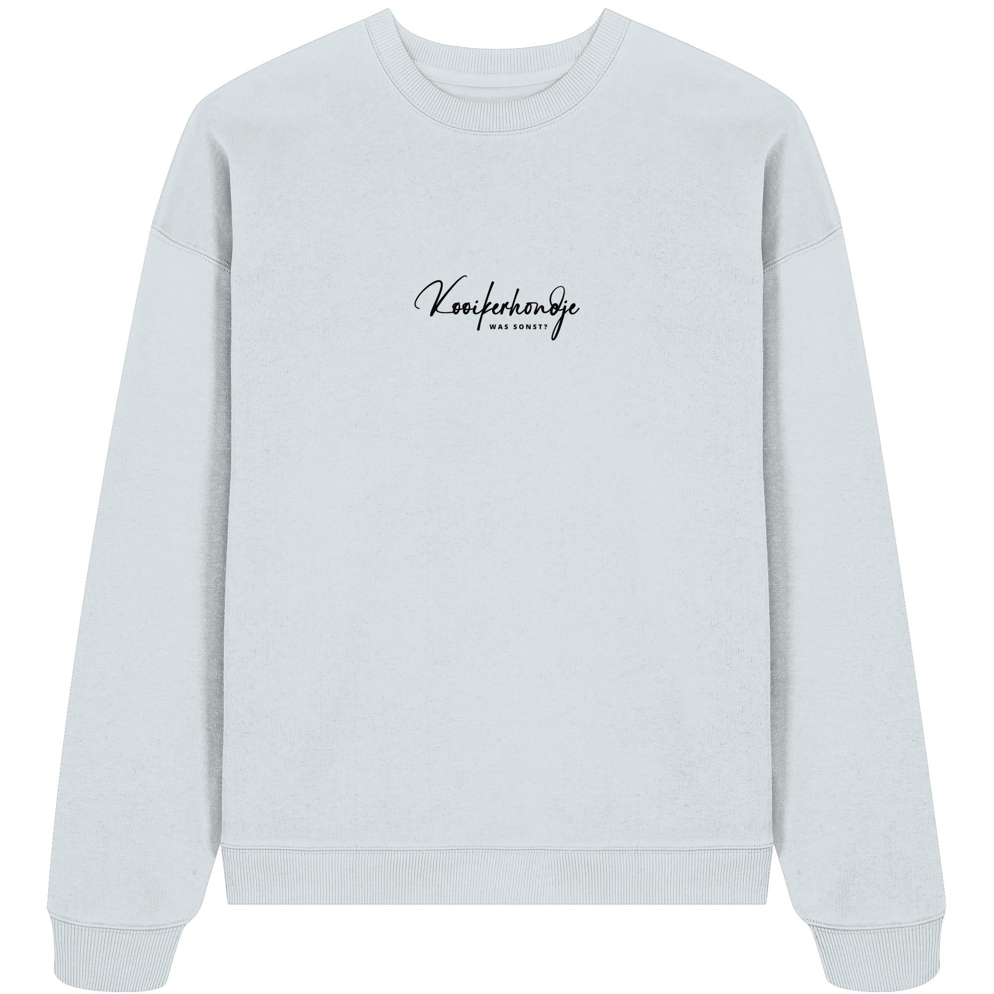 Was sonst? Kooikerhondje - Organic Oversize Sweatshirt