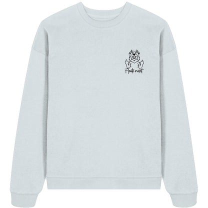 Heute nicht - Australian Shepherd - Organic Oversize Sweatshirt