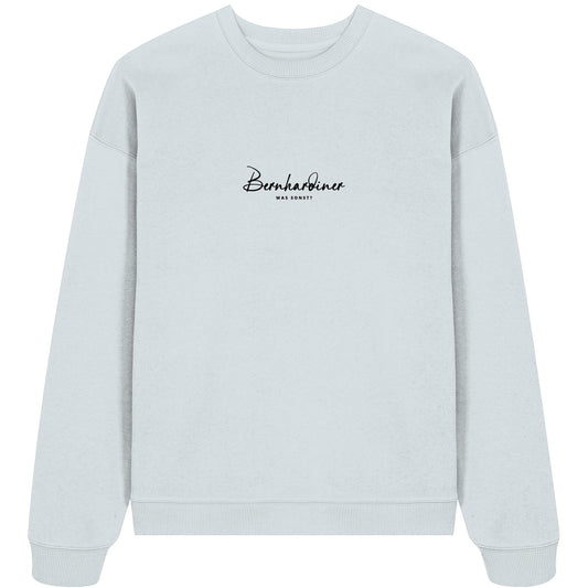 Was sonst? Bernhardiner - Organic Oversize Sweatshirt