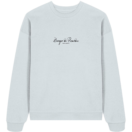 Was sonst? Berger de Picardie - Organic Oversize Sweatshirt