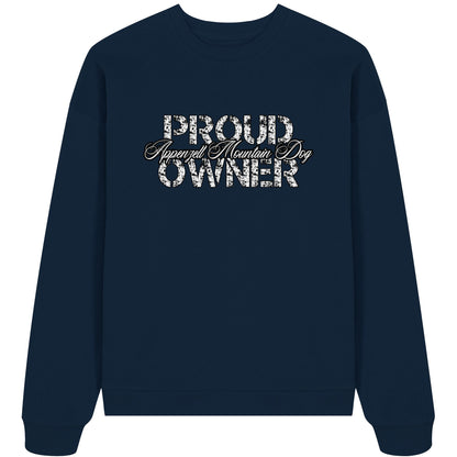 Proud Appenzell Mountain Dog Owner - Organic Oversize Sweatshirt