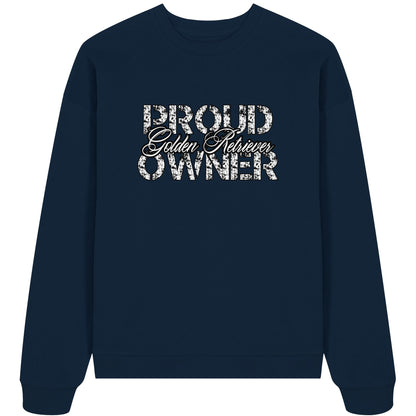 Proud Golden Retriever Owner - Organic Oversize Sweatshirt