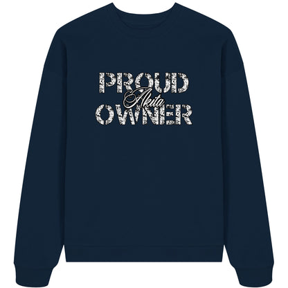 Proud Akita Owner - Organic Oversize Sweatshirt