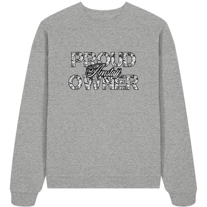 Proud Amstaff Owner - Organic Oversize Sweatshirt