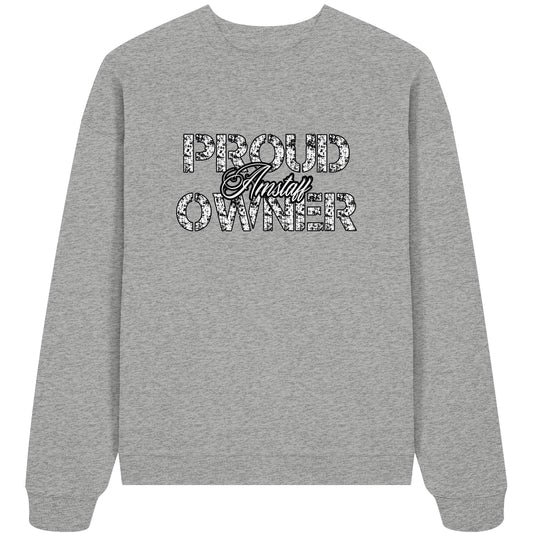 Proud Amstaff Owner - Organic Oversize Sweatshirt