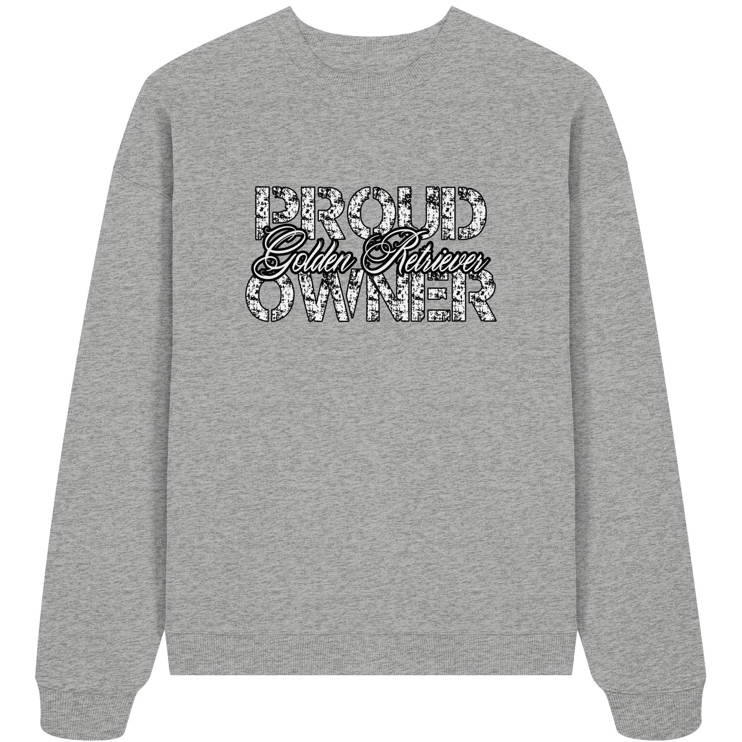 Proud Golden Retriever Owner - Organic Oversize Sweatshirt