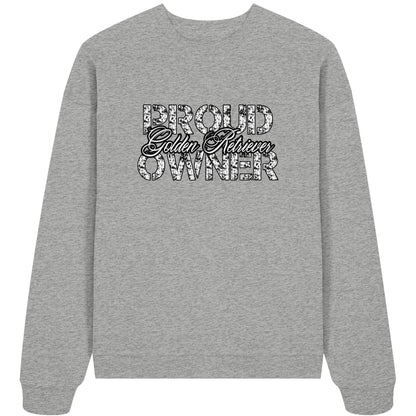 Proud Golden Retriever Owner - Organic Oversize Sweatshirt