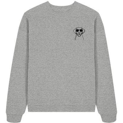 Line Art - Cooler English Pointer - Organic Oversize Sweatshirt