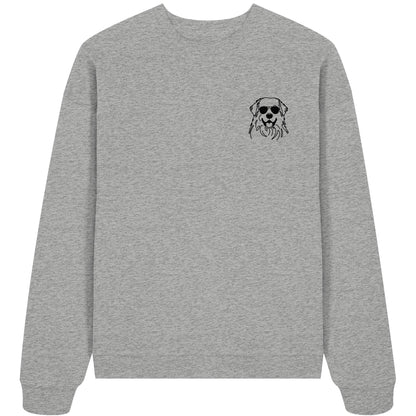 Line Art - Cooler Pyrenäenberghund - Organic Oversize Sweatshirt