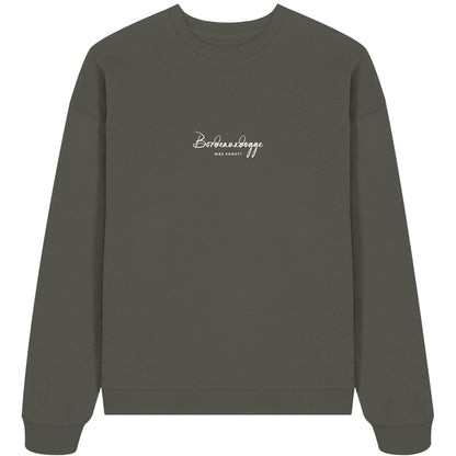 Was sonst? Bordeauxdogge - Organic Oversize Sweatshirt