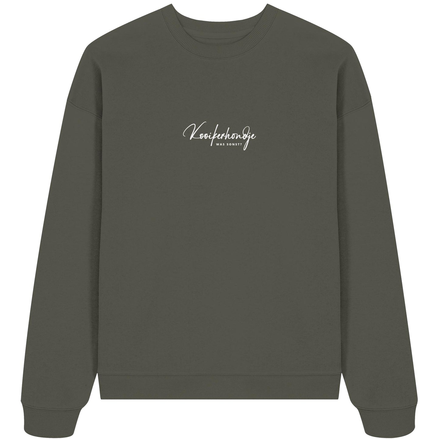 Was sonst? Kooikerhondje - Organic Oversize Sweatshirt