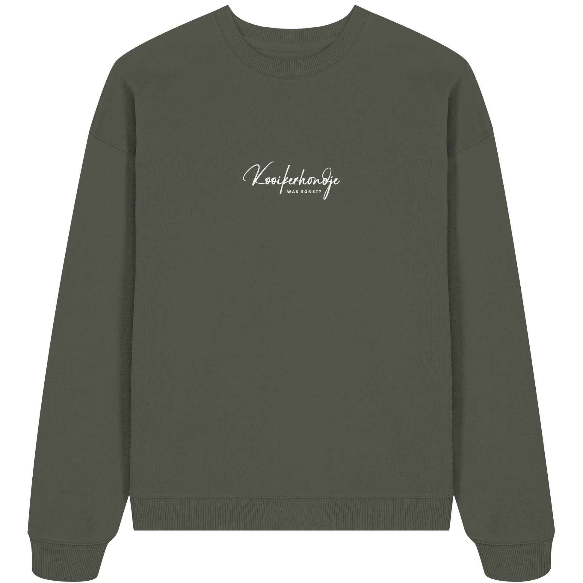 Was sonst? Kooikerhondje - Organic Oversize Sweatshirt