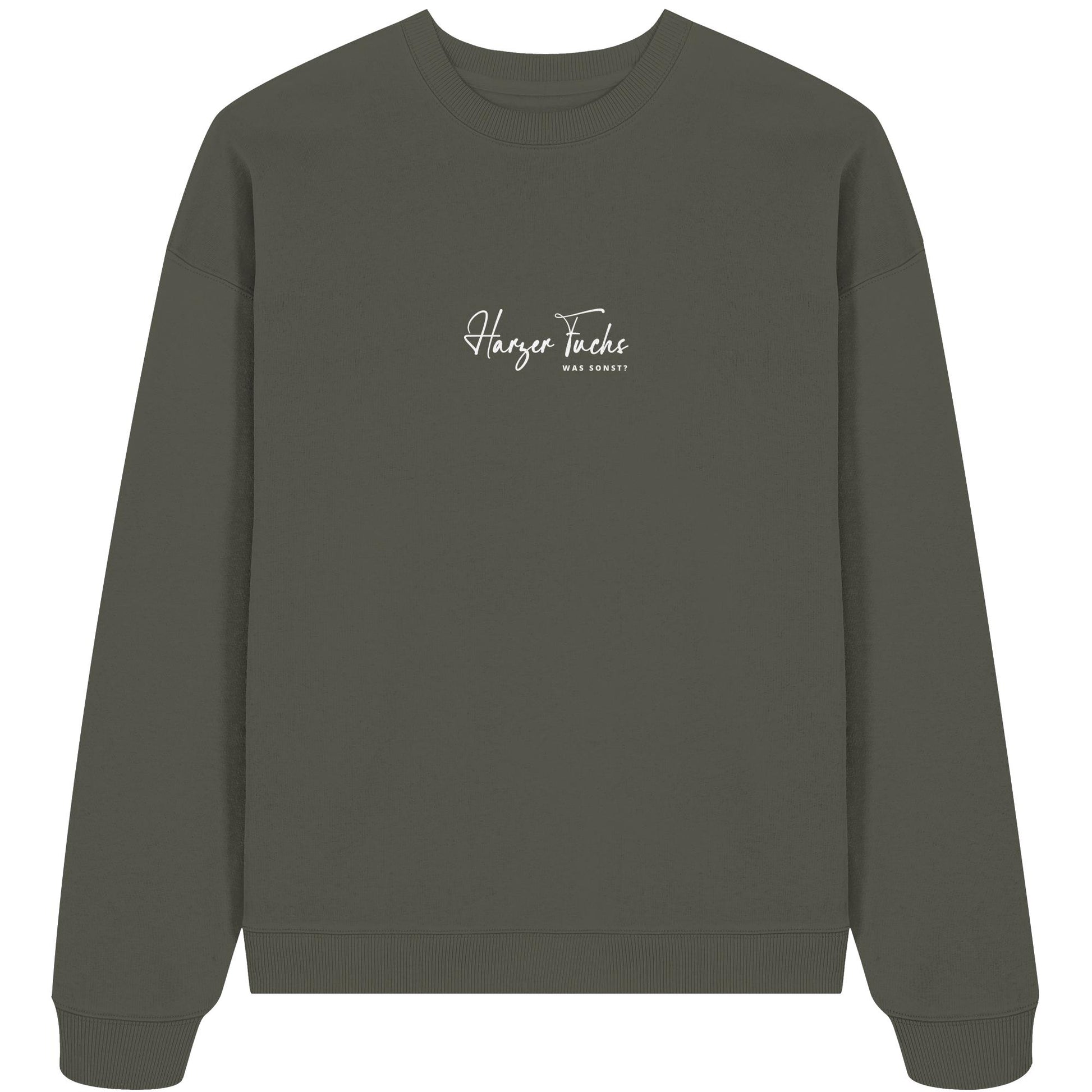 Was sonst? Harzer Fuchs - Organic Oversize Sweatshirt