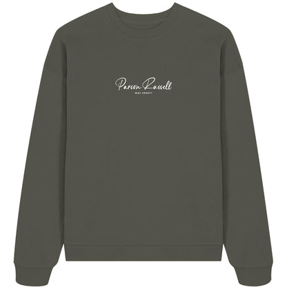 Was sonst? Parson Russell - Organic Oversize Sweatshirt