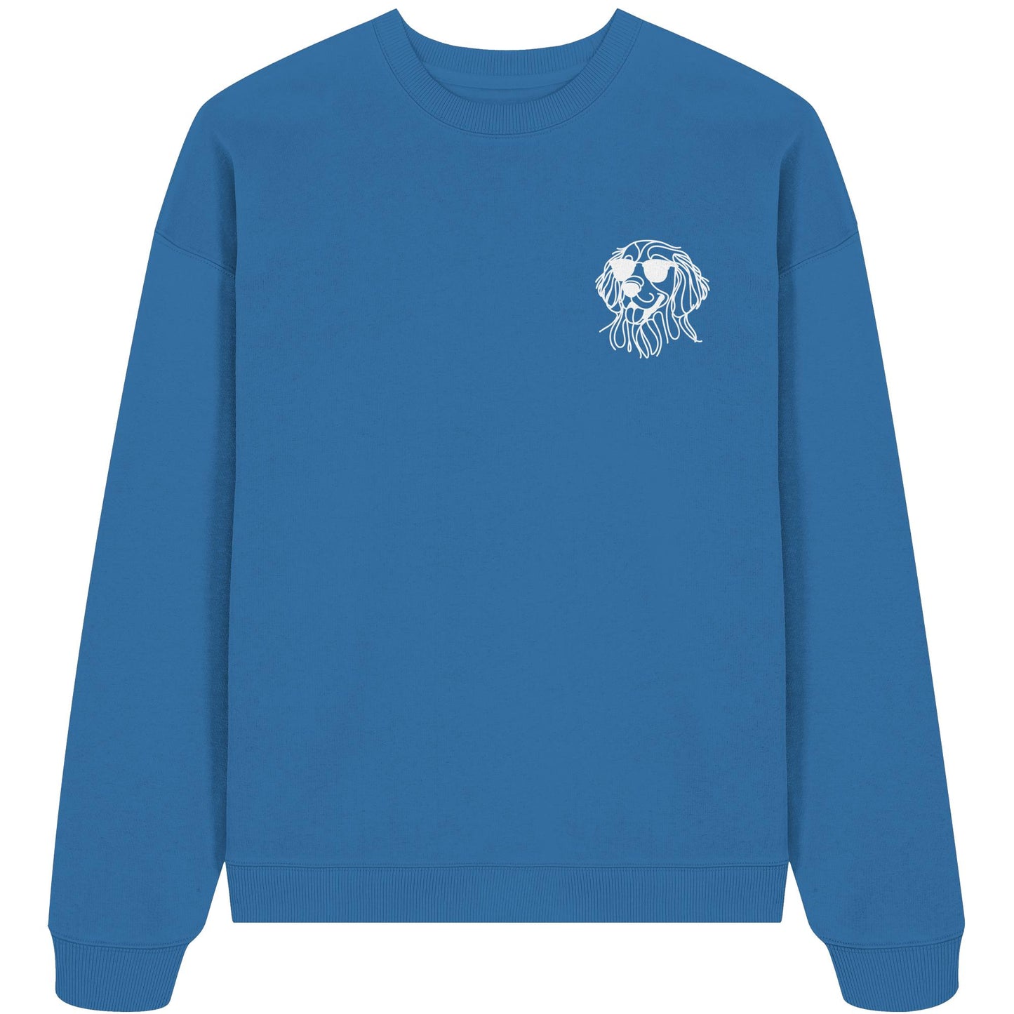 Line Art - Cooler English Setter - Organic Oversize Sweatshirt
