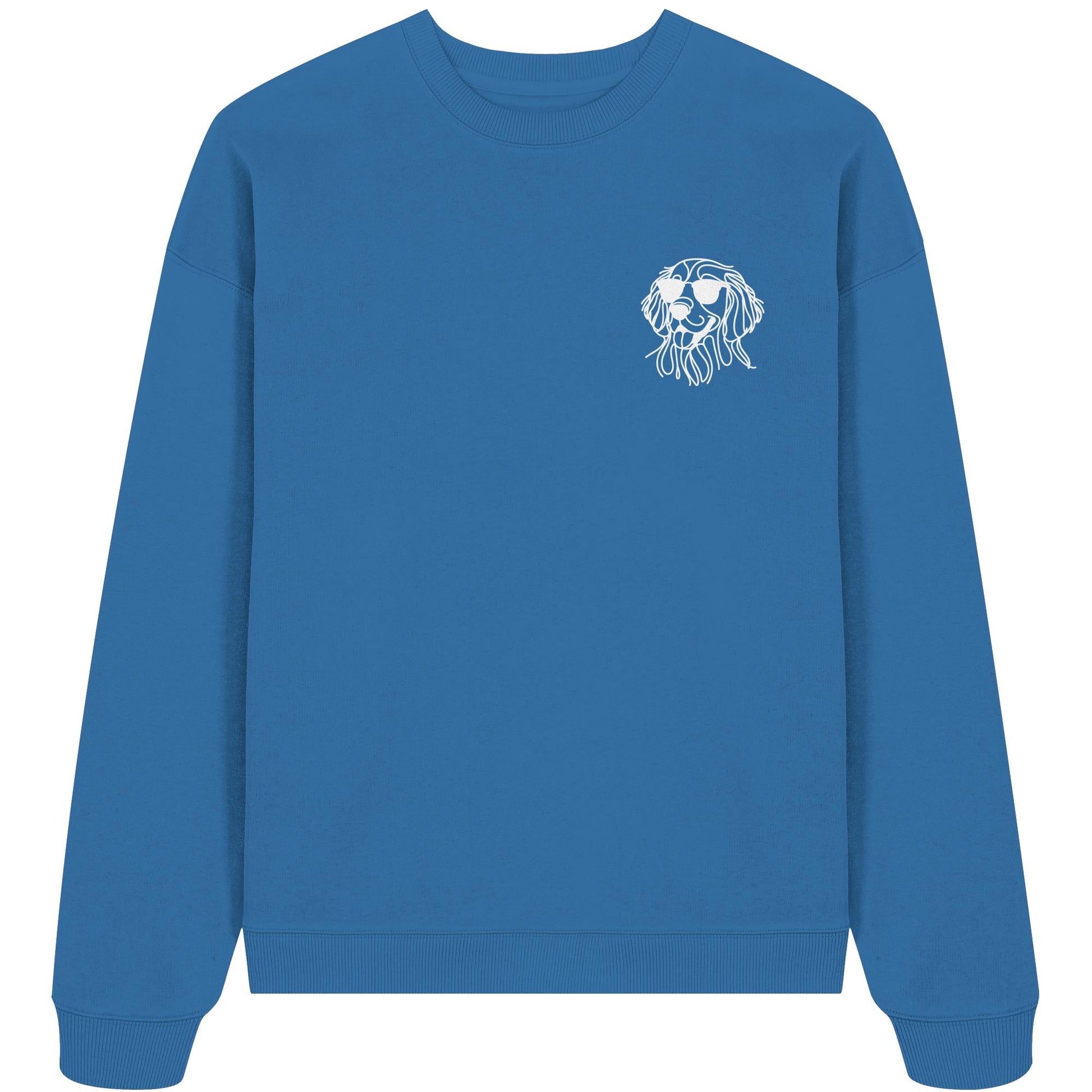 Line Art - Cooler English Setter - Organic Oversize Sweatshirt