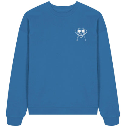 Line Art - Cooler English Pointer - Organic Oversize Sweatshirt