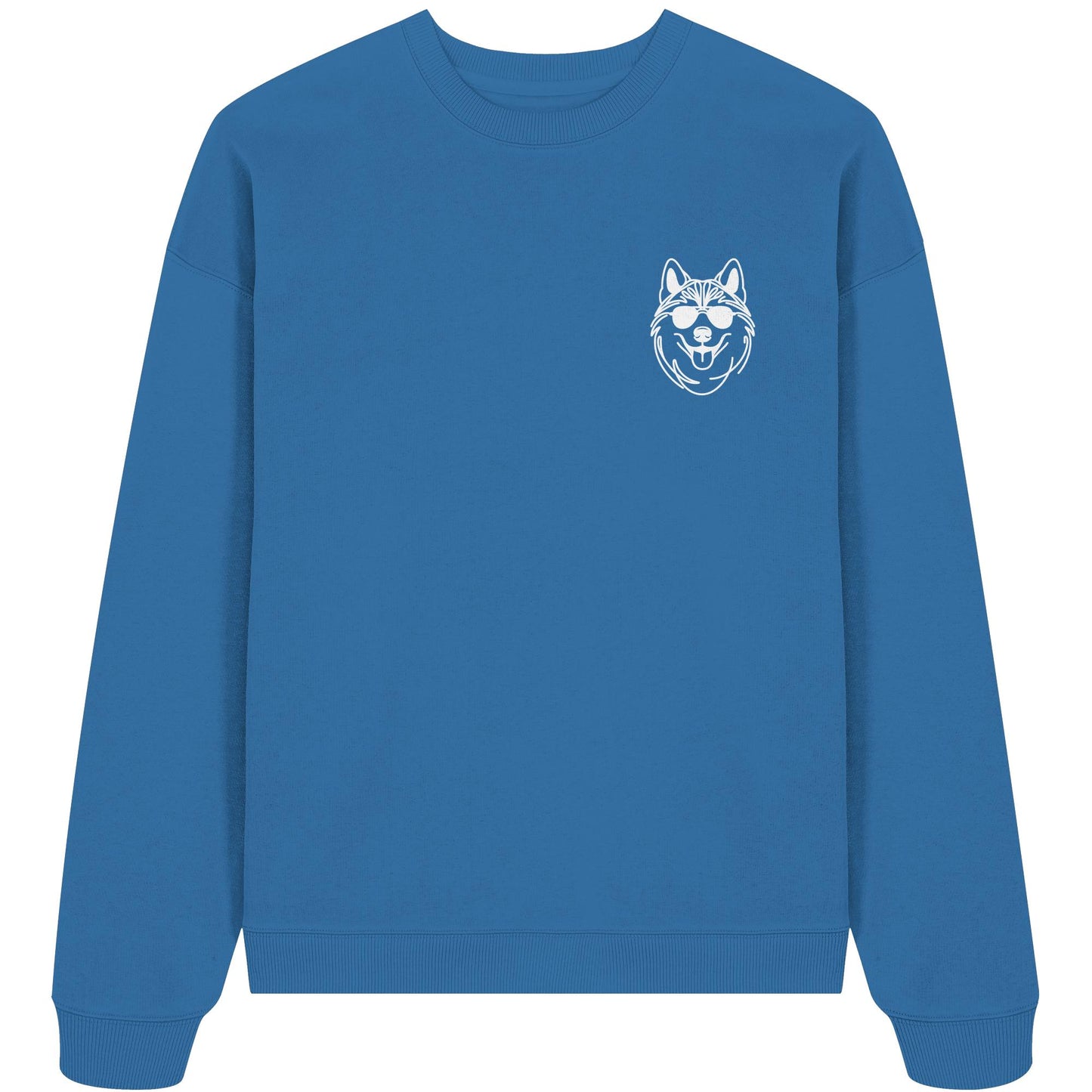 Line Art - Cooler Husky - Organic Oversize Sweatshirt