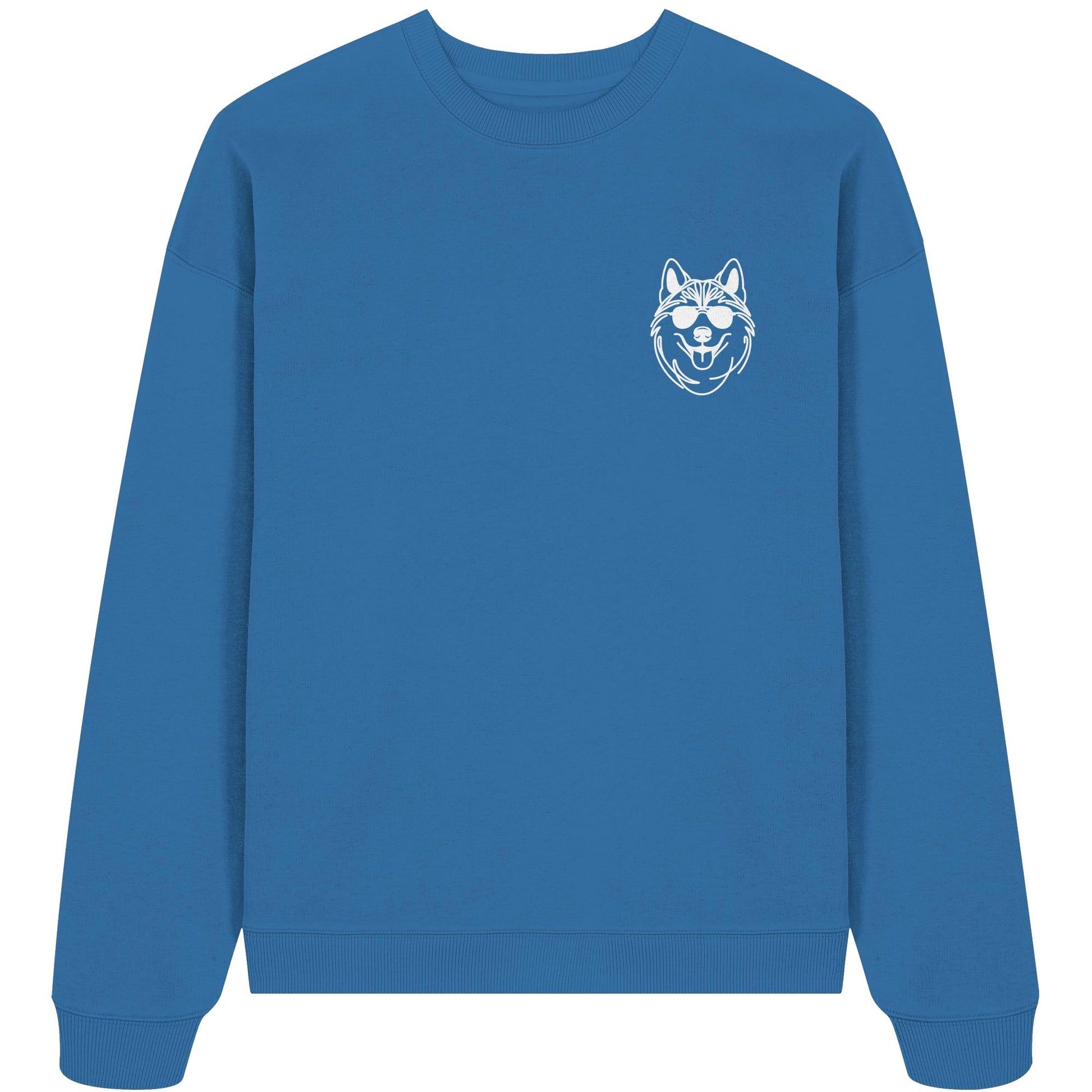 Line Art - Cooler Husky - Organic Oversize Sweatshirt