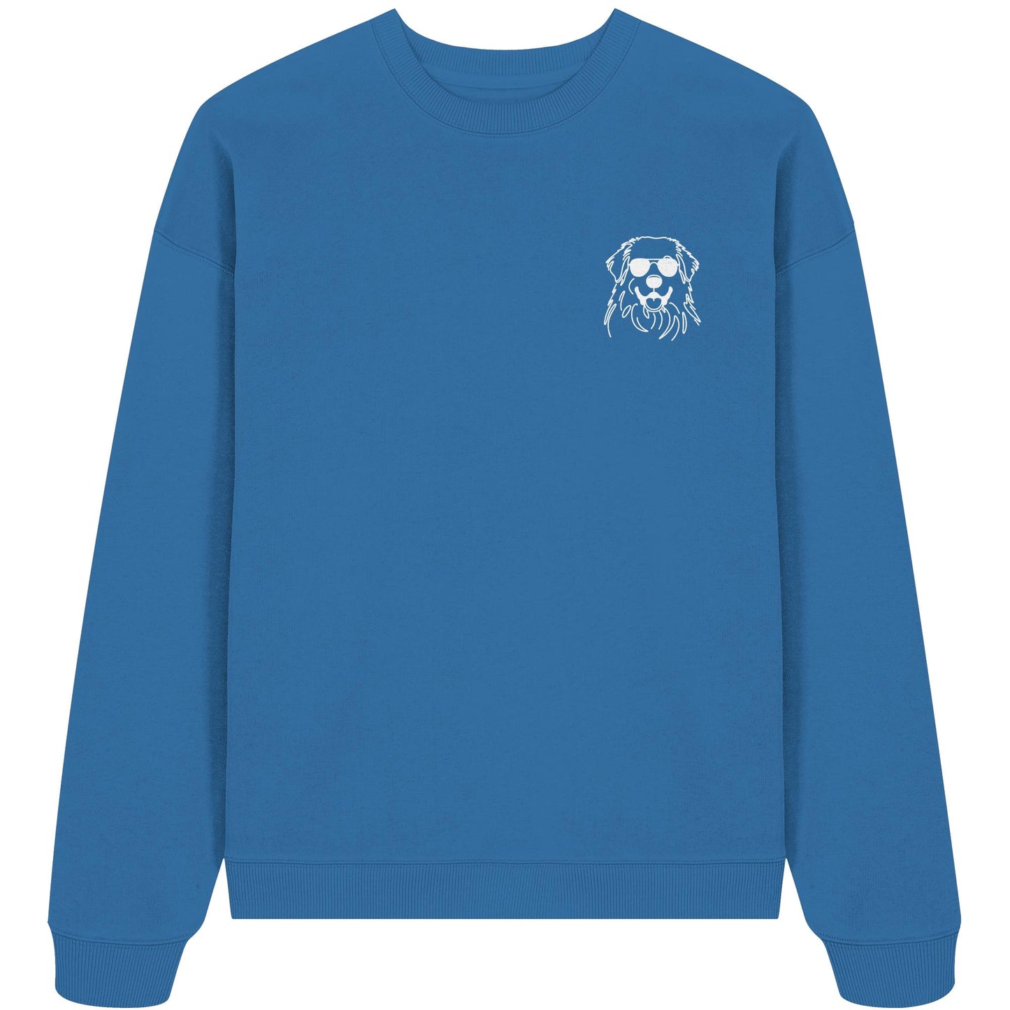 Line Art - Cooler Pyrenäenberghund - Organic Oversize Sweatshirt