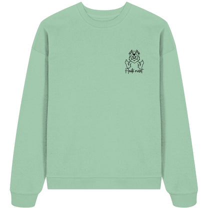 Heute nicht - Australian Shepherd - Organic Oversize Sweatshirt