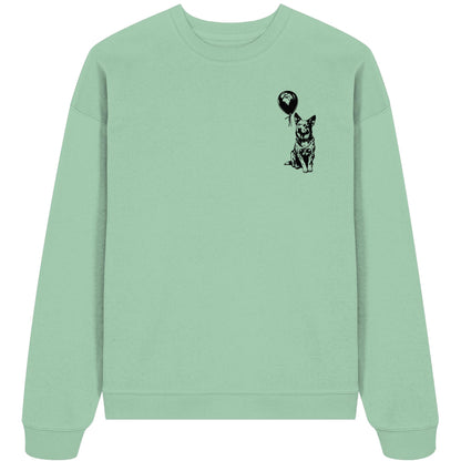 Ballon Australian Cattle Dog - Organic Oversize Sweatshirt