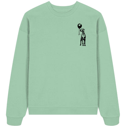 Ballon Deutsche Dogge - Organic Oversize Sweatshirt