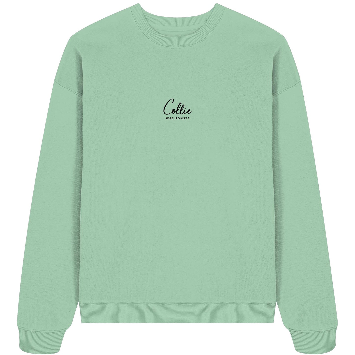 Was sonst? Collie - Organic Oversize Sweatshirt