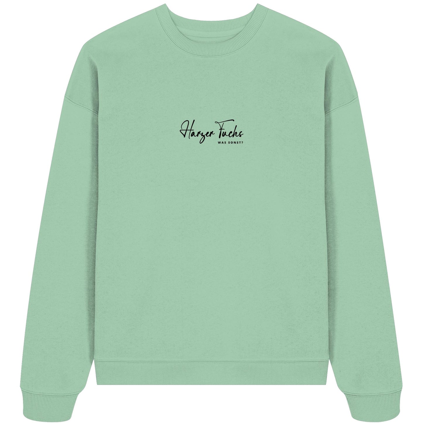 Was sonst? Harzer Fuchs - Organic Oversize Sweatshirt