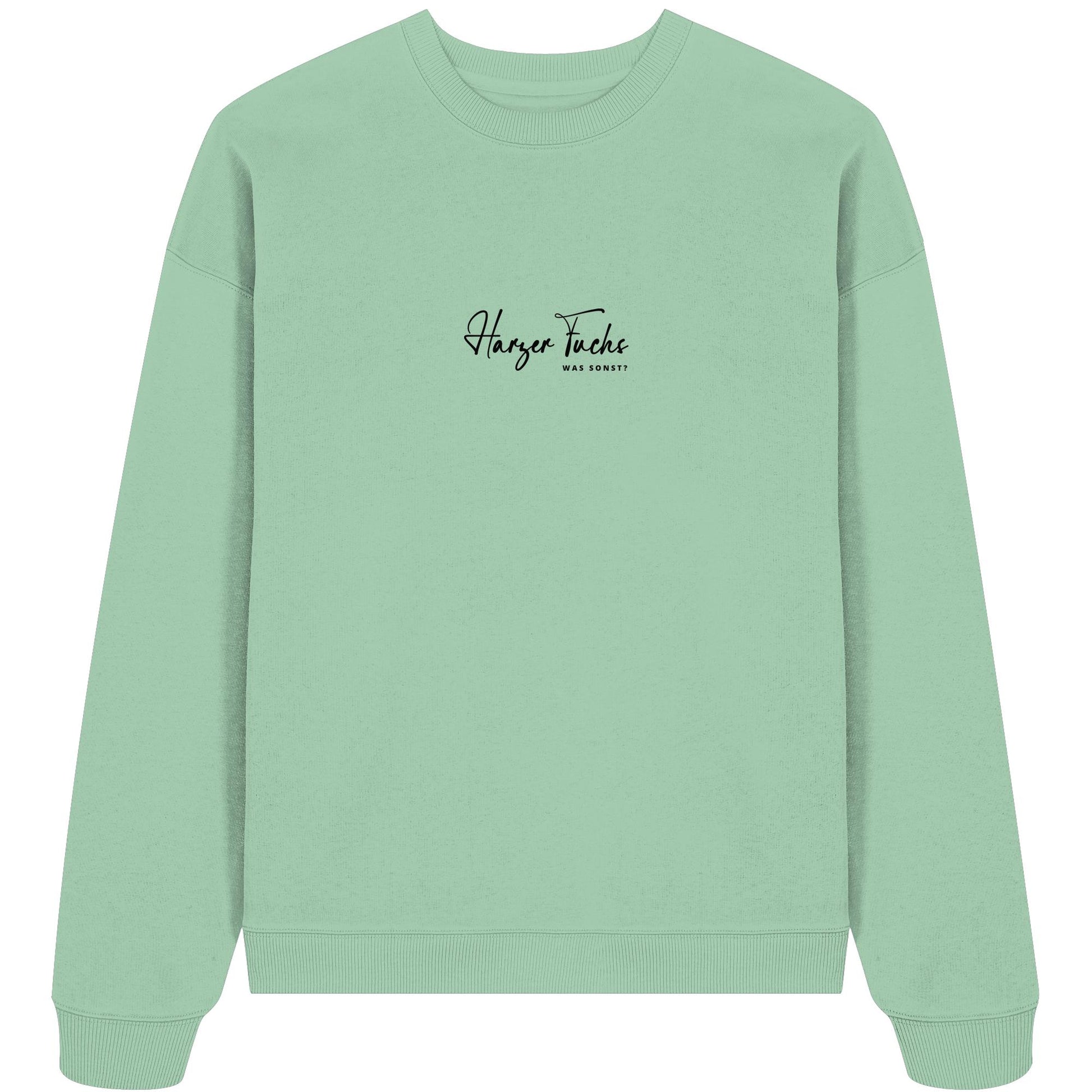 Was sonst? Harzer Fuchs - Organic Oversize Sweatshirt