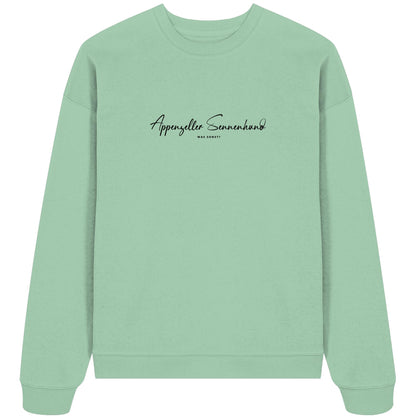 Was sonst? Appenzeller Sennenhund - Organic Oversize Sweatshirt