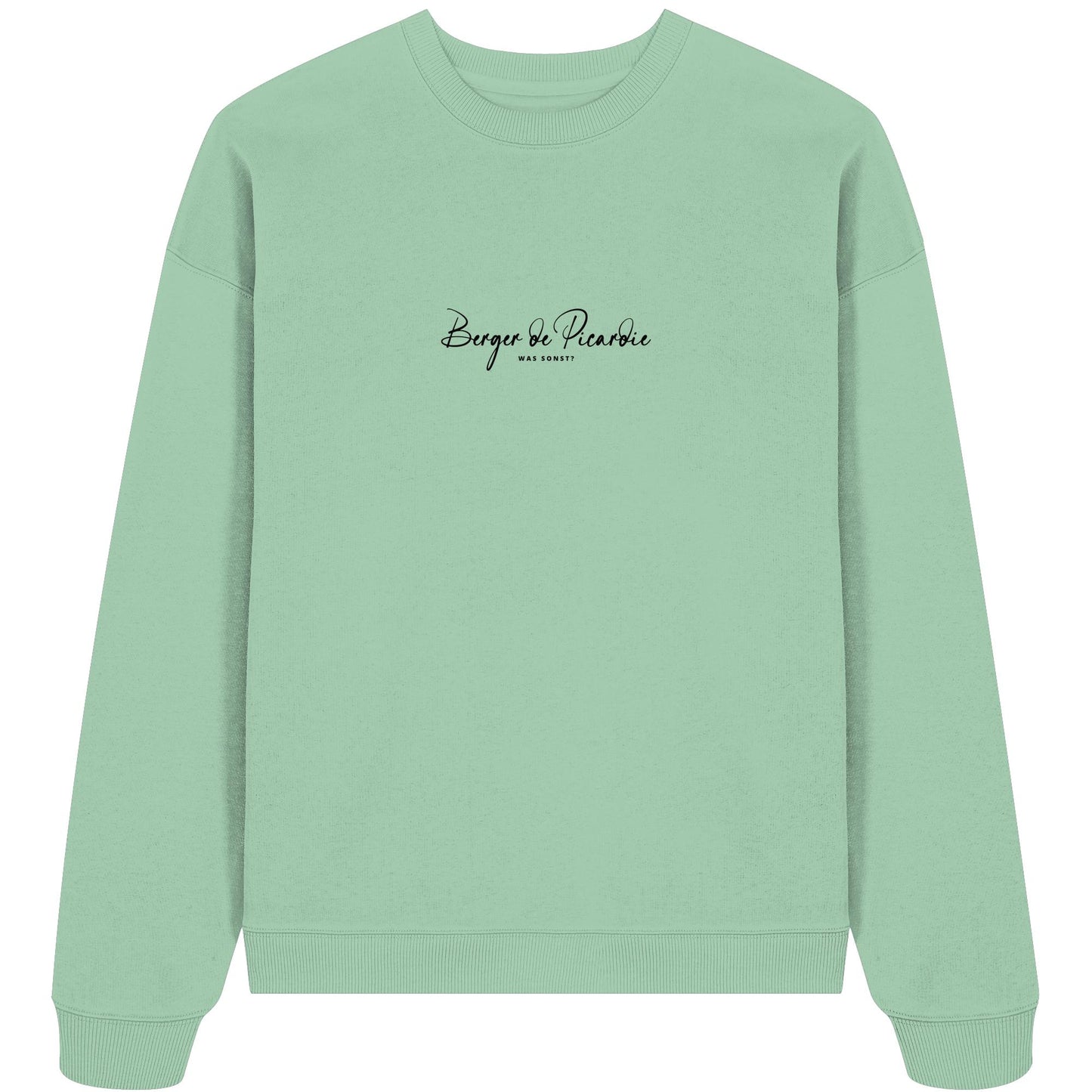 Was sonst? Berger de Picardie - Organic Oversize Sweatshirt