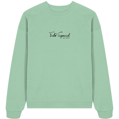 Was sonst? Field Spaniel - Organic Oversize Sweatshirt