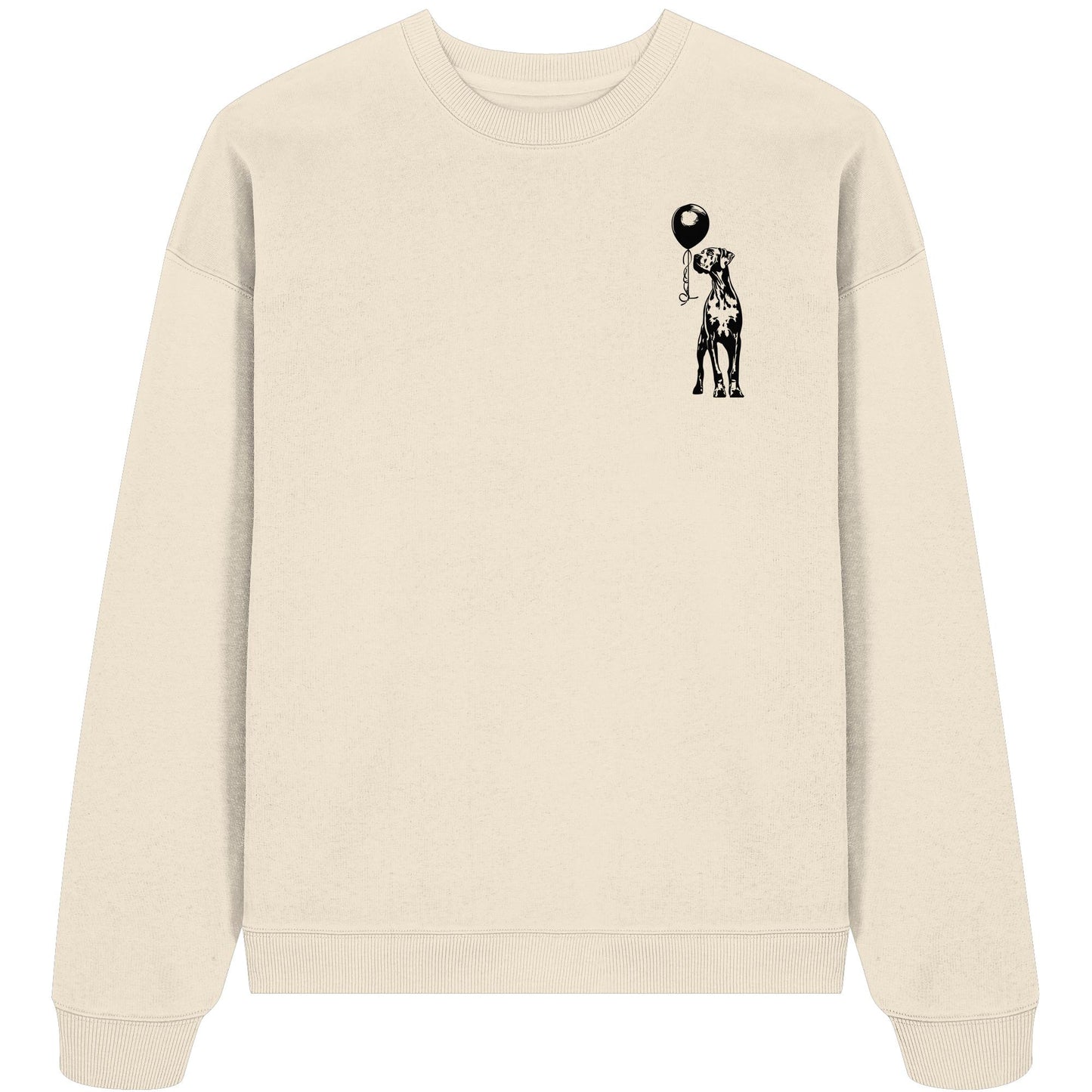 Ballon Deutsche Dogge - Organic Oversize Sweatshirt