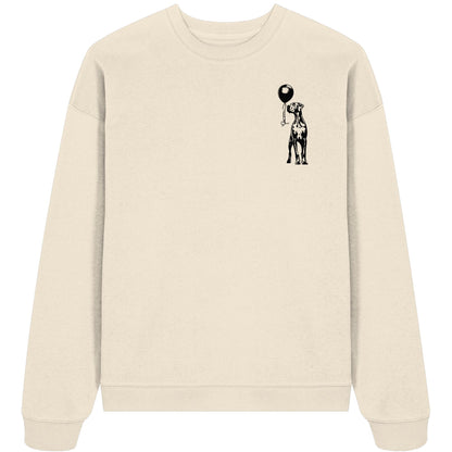 Ballon Deutsche Dogge - Organic Oversize Sweatshirt