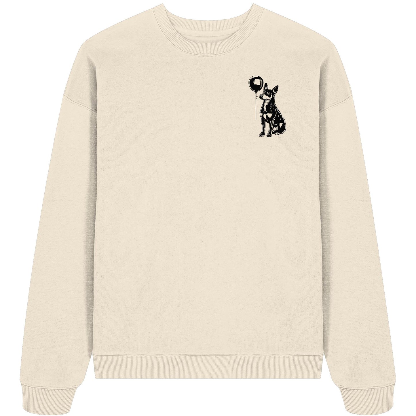 Ballon Australian Kelpie - Organic Oversize Sweatshirt