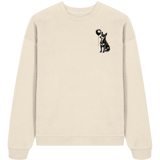 Ballon Australian Kelpie - Organic Oversize Sweatshirt