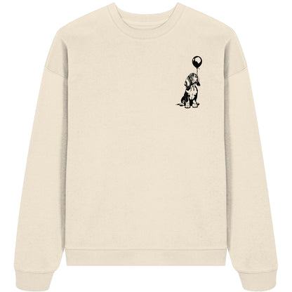 Ballon Basset Hound - Organic Oversize Sweatshirt