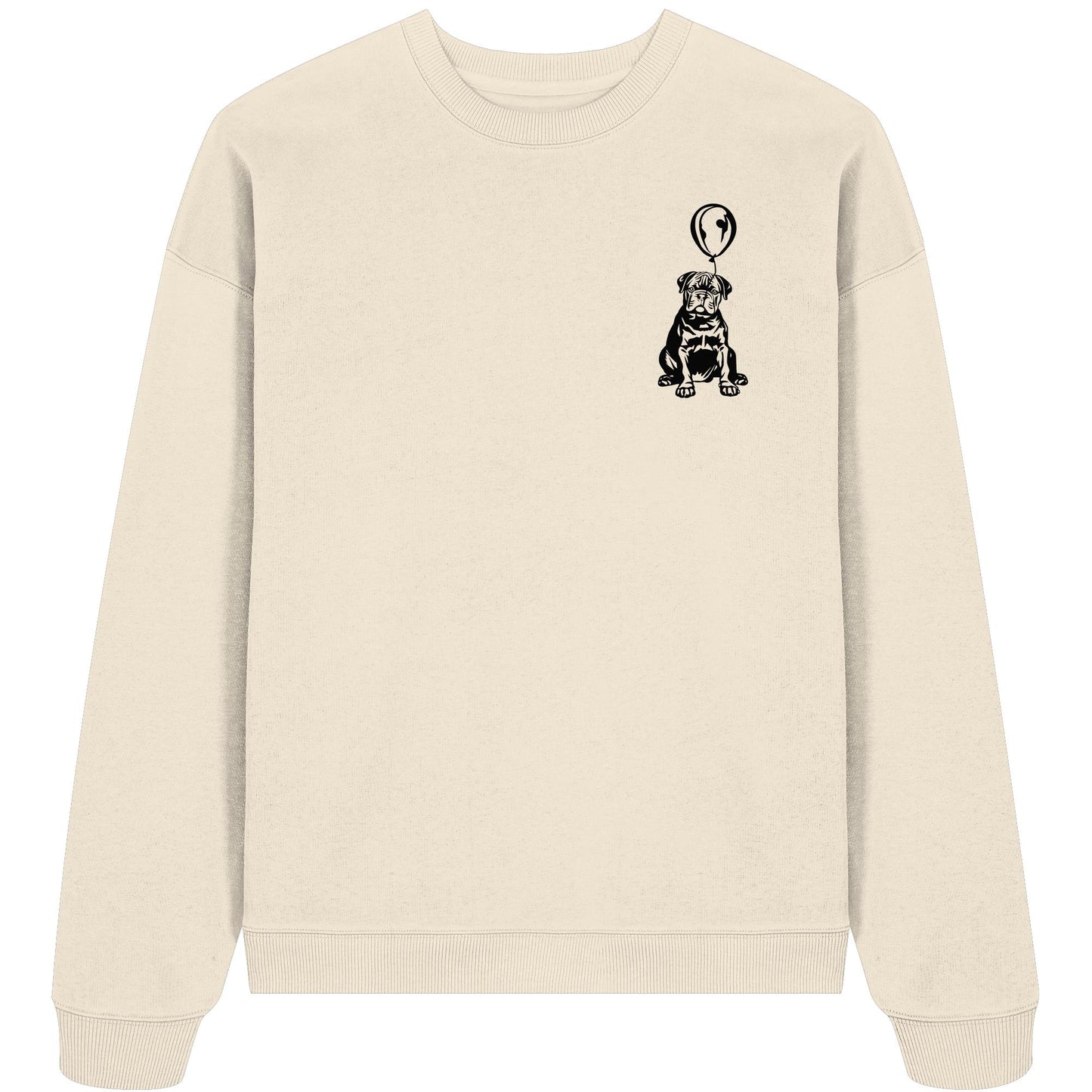 Ballon Bordeauxdogge - Organic Oversize Sweatshirt