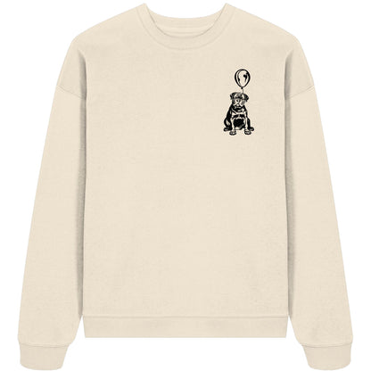 Ballon Bordeauxdogge - Organic Oversize Sweatshirt