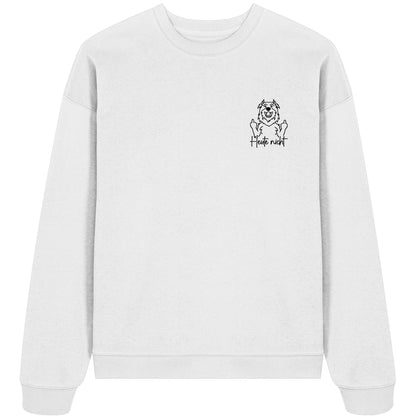 Heute nicht - Australian Shepherd - Organic Oversize Sweatshirt