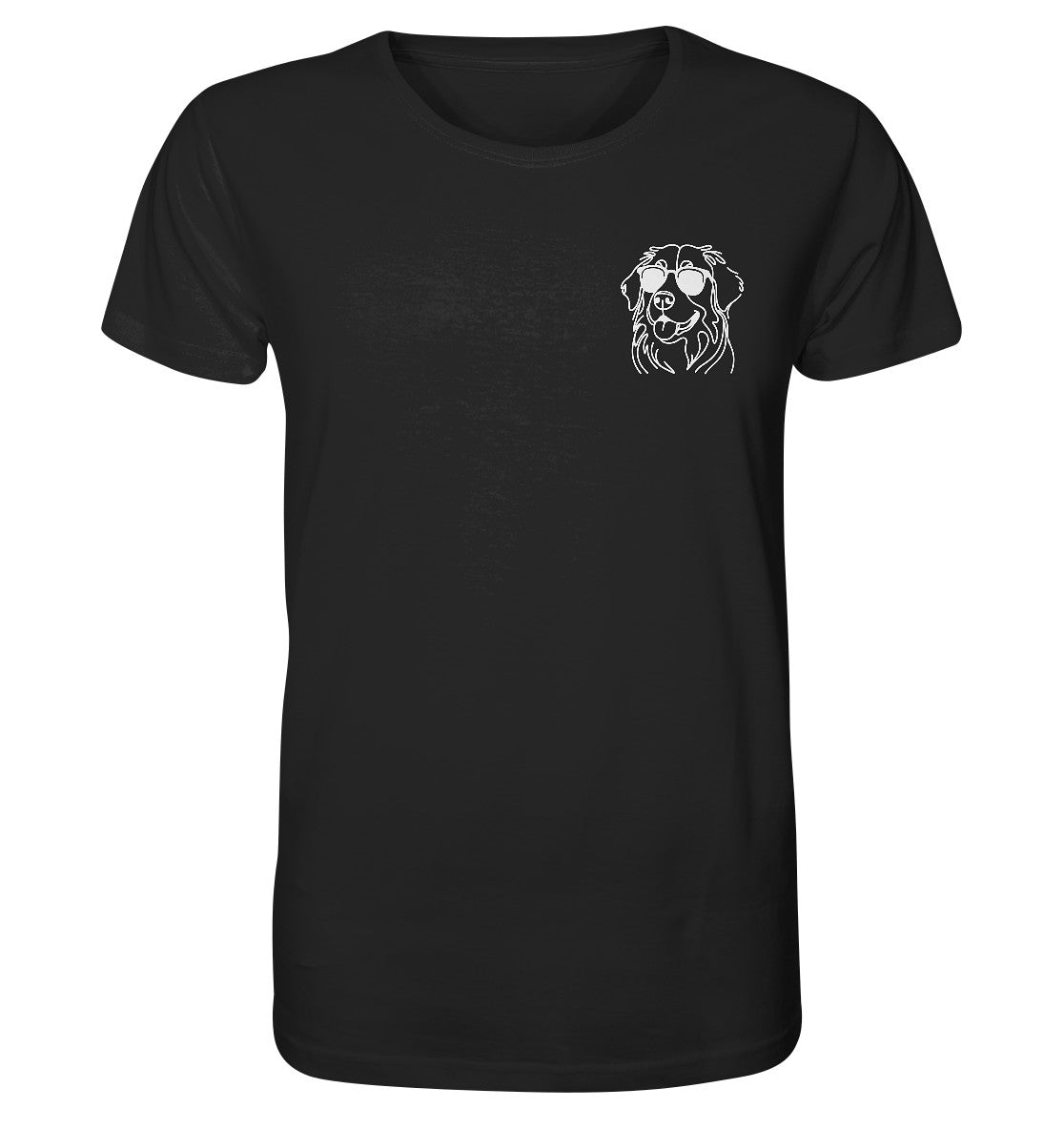 Line Art - Cooler Berner Sennenhund - Organic Shirt
