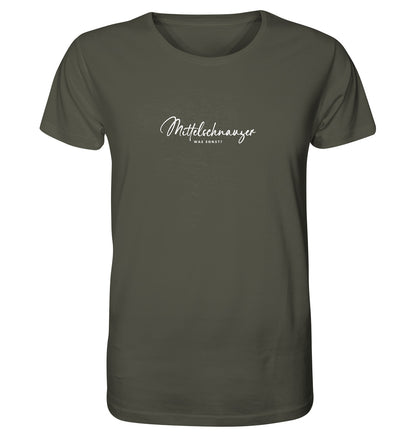 Was sonst? Mittelschnauzer - Organic Shirt