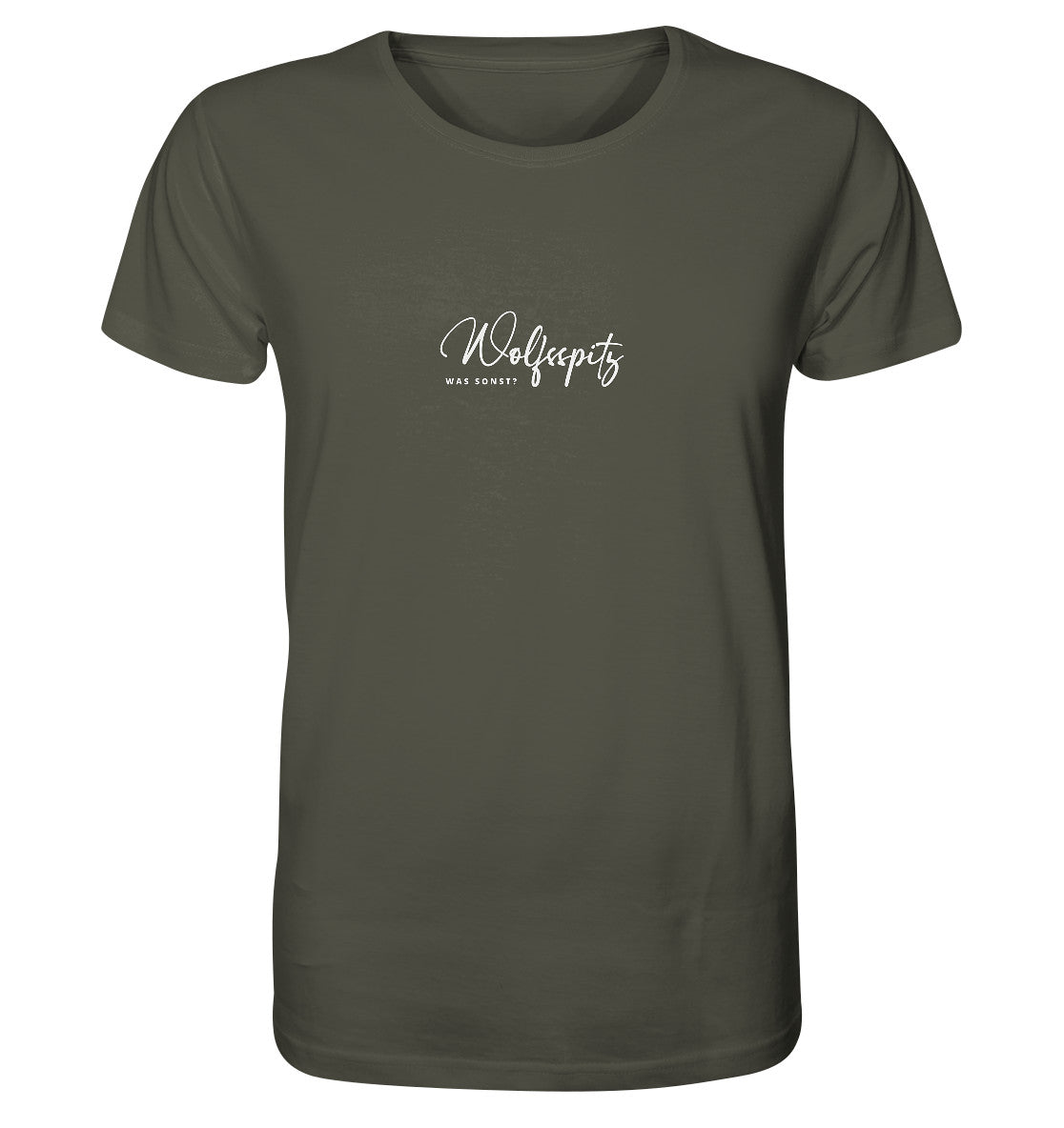 Was sonst? Wolfsspitz - Organic Shirt