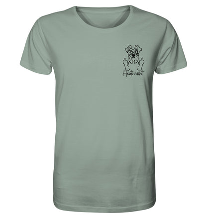 Heute nicht - Schnauzer - Organic Shirt