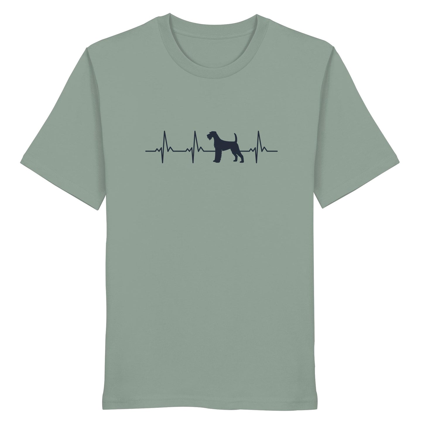 Herzschlag Riesenschnauzer - Organic Shirt